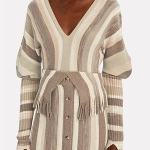 NWT JONATHAN SIMKHAI
Jasmina Striped Wool-Blend Sweater size S